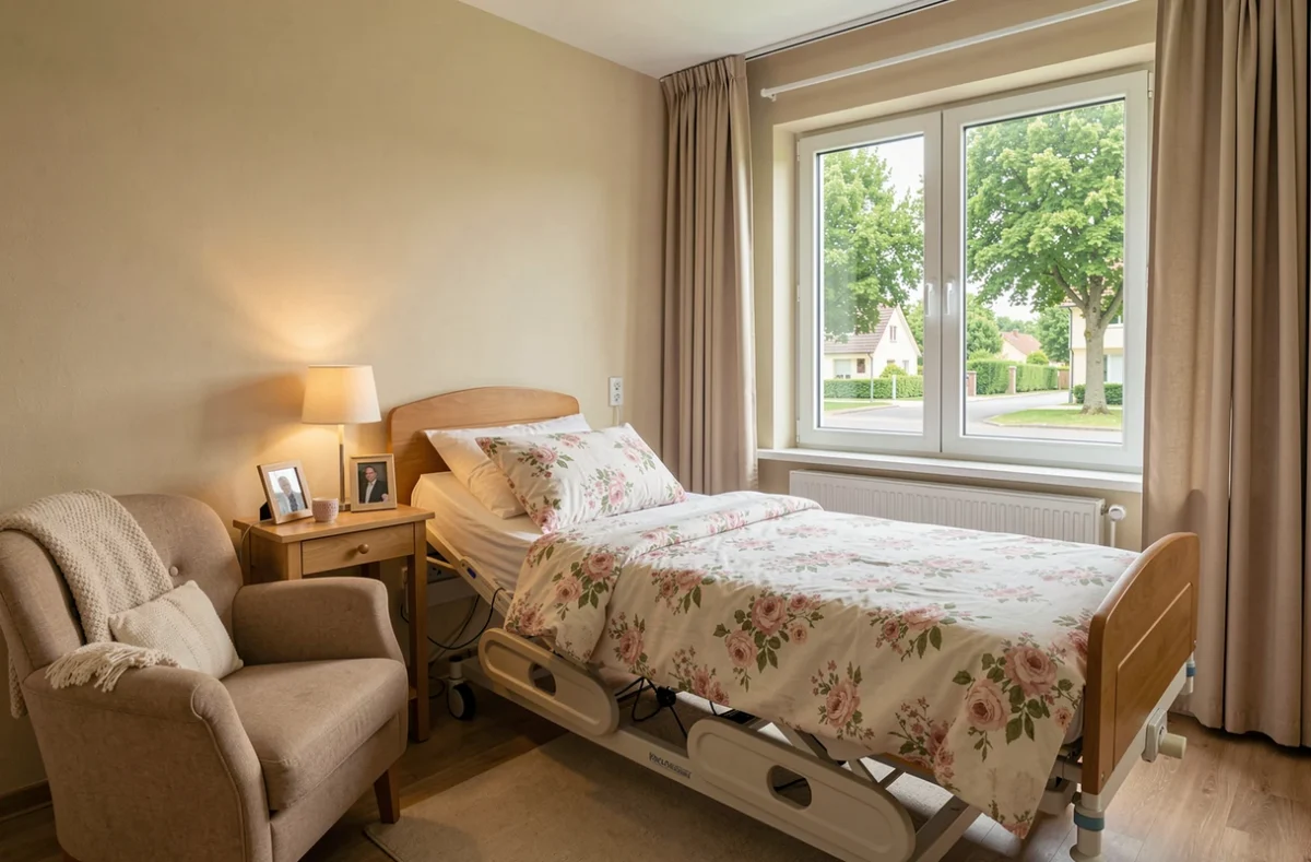 Chambre individuelle confortable et personnalisée dans un EHPAD haut de gamme du Val-de-Marne